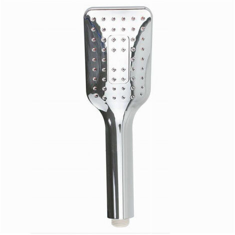 Trade Shop - DOCCETTA 24X7CM DOCCINO SOFFIONE DOCCIA BAGNO CORNETTA MODERNO RETTANGOLO 59230 -