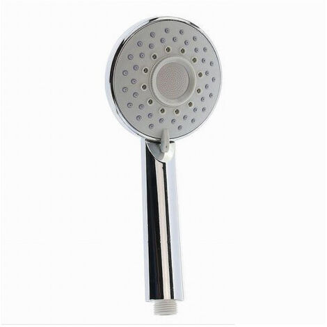Trade Shop - DOCCETTA DOCCINO TONDO BAGNO SOFFIONE DOCCIA MODERNO MULTIGETTO 25X11.5CM 79707 -