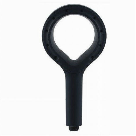 TRADE SHOP - Doccetta Regolabile Doccino Soffione Doccia Bagno Cornetta Moderno Nero 87515 -
