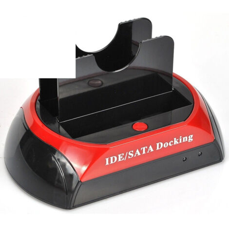 TRADE SHOP - Docking Station Hard Disk 3,5 2,5 Sata Ide 2 Hd Hdd Box Case Usb Sd Tf Ms -