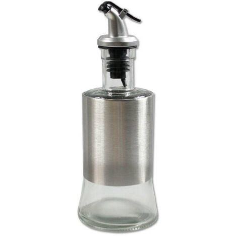 TRADE SHOP - Dosatore Olio E Aceto Tappo Salvafreschezza Versatore Salvagoccia 200ml -