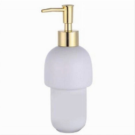 Trade Shop - Dosificador De Jabón Líquido Para Accesorios De Baño De Reemplazo De Sujeción A La Pared 59342 -