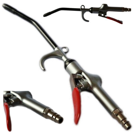 Trade Shop - Druckluftgebläsepistole für einen schnellen schnellen Pfropfkompressor 120mm -