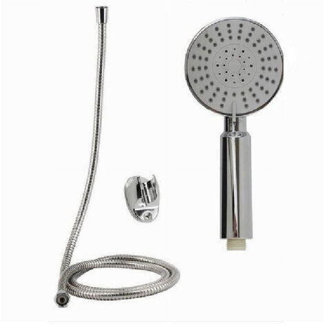 Trade Shop - DUSCHSET, RUND, DUSCHKOPF MIT 1,8 MT GURT, BADEZIMMERHALTERUNG 69071 -