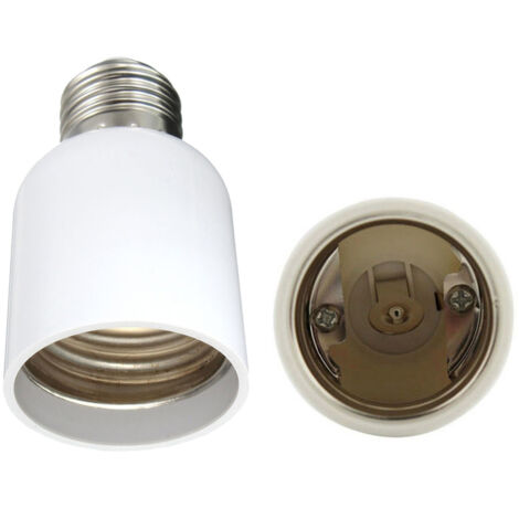 Trade Shop - E27 A E40 Convertidor Adaptador Portalámpara Reducción Casquillo -