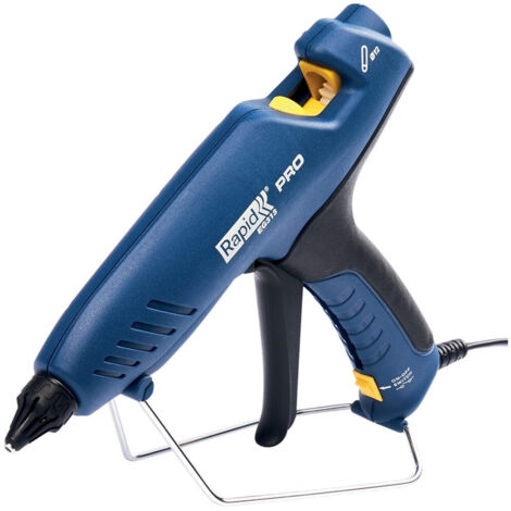 Trade Shop - EG313 KOMPAKTE PROFESSIONELLE HEISSKLEBEPISTOLE ZUR BEFESTIGUNG VON KABELN, ABDECKUNGEN, SOCKELLEISTEN, DEKORATIONEN -
