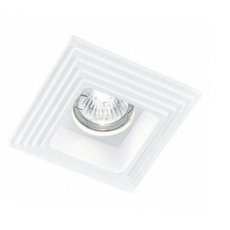 Trade Shop - Eingebauter Kreide integriertem Square-Motiv-GIRP-Halter GU10 GS-16 -