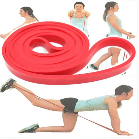 Trade Shop - Elastisches Band Aerobic Fitness Yoga Widerstandsband Stretching Training -