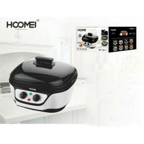 Trade Shop - ELECTRIC COOKER 8IN1 1500W 5LT PENTOLA MULTIFUNKTION FORNELLO -
