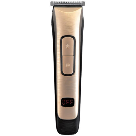 Trade Shop - Electrical Capel Taglia 4 Pettini Rasoio Regola Barba Recaricabile Con Display -