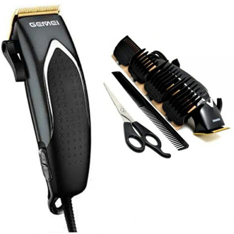Trade Shop - ELEKTRISCHER RASOIO TAGLIACAPELLEN IN TITANIO FÜR BARBA UND CAPELLI GM 809 -
