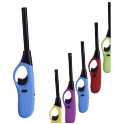 Trade Shop - Encendedor Xl De Gas Recargable Con Boquilla Larga De Color 20 Cm -