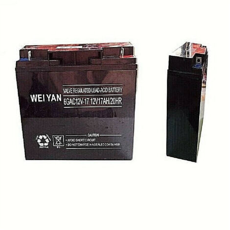 Trade Shop - ERMETHODE BATTERIEN RECARICABI. 6GAC12V-17 12V GROUP KONTINUTION -