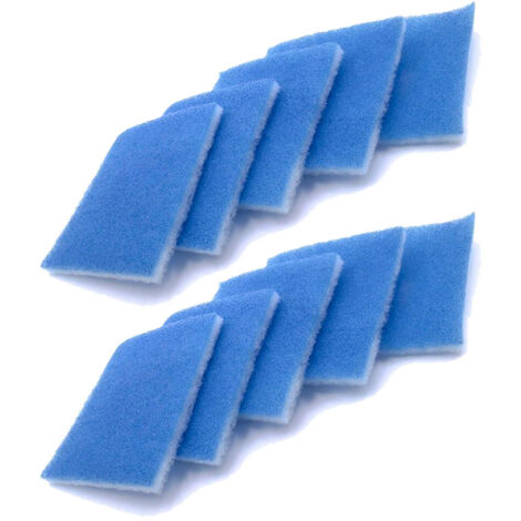 Trade-Shop Ersatz-Filter 238 x 238mm kompatibel mit Limodor Limot Serie Compact, kompatibel mit Maico Badlüfter, Ersatz für Limodor 00070, 60009 - 10 Stück