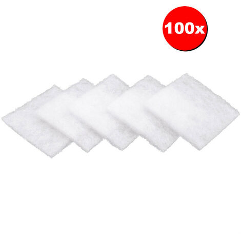 Trade-Shop Ersatz-Filter Luftfilter kompatibel mit Lunos Badlüfter Ventilator Lüfter, Ersatz für Lunos Typ 2/FB, 33286 / 90x90mm - 100 Stück