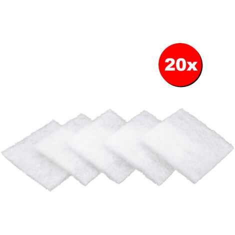 Trade-Shop Ersatz-Filter Luftfilter kompatibel mit Lunos Badlüfter Ventilator Lüfter, Ersatz für Lunos Typ 2/FB, 33286 / 90x90mm - 20 Stück