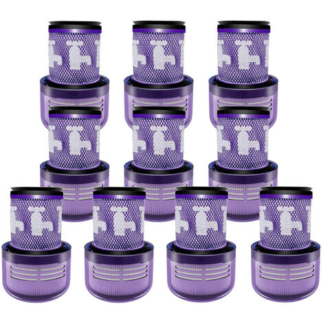 Trade-Shop Ersatz HEPA-Filter Vormotorfilter für Dyson Staubsauger - Für V12 (10 Stück)