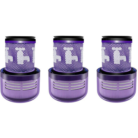 Trade-Shop Ersatz HEPA-Filter Vormotorfilter für Dyson Staubsauger - Für V12 (3 Stück)