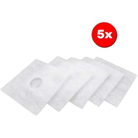 Trade-Shop Ersatzfilter / Filtermatte / Staubfilter 160x160mm kompatibel mit Helios ELS-UNI 100/60, VE 60/40, VE 100/60, ELS-VE 60, ELS-VEZ 60 - 5 Stück