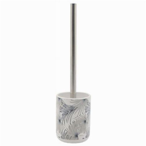 Trade Shop - Escobillero Wc Con Estampado Tropical Completo 87066 -