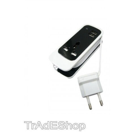 Trade Shop - EXBO S15 3-in-1-Universal-Dual-USB-Reise-Smartphone-Universal-Ladegerät -