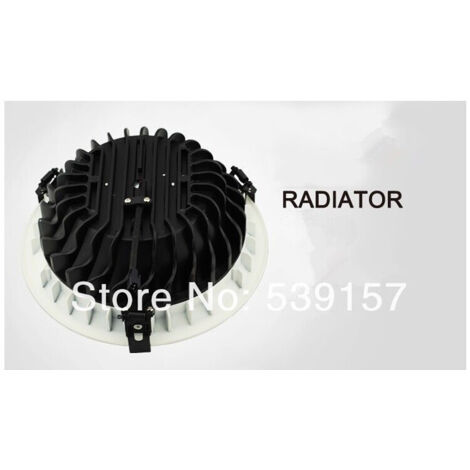 TRADE SHOP - Faretto Faro Led Cob 30w Gml Incasso Molla Alette Luce Bianco Fredda Calda - -Bianco Freddo      -
