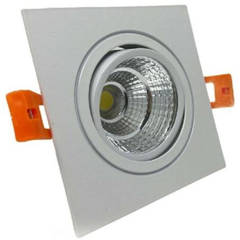 Faretto quadrato iQUAD led 202x202 18W 6000K luce naturale