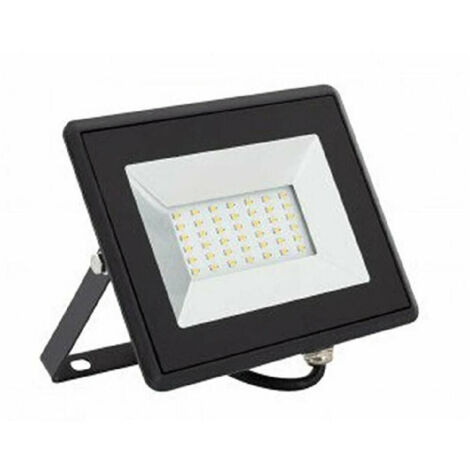 Trade Shop - Faretto Led Proiettore Da Esterno 200 Watt Nero Luce Fredda 6500k Ip65 F200w-nf1 -