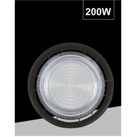 TRADE SHOP - Faretto Led Ufo Lampada A Sospensione 200 Watt Ip65 Luce Naturale 4000k He-200w -
