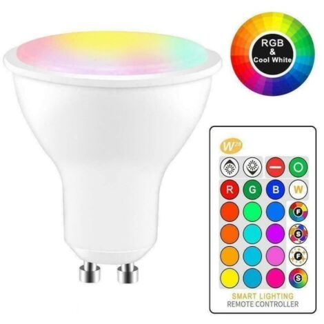 Lampadina led gu10 rgb