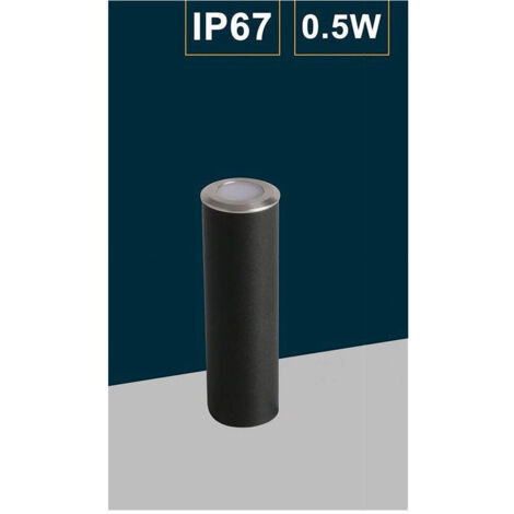 Trade Shop - Faretto Segnapasso Led 0,5 W Punto Luce By Incasso For External Giardino Ip67 210 -