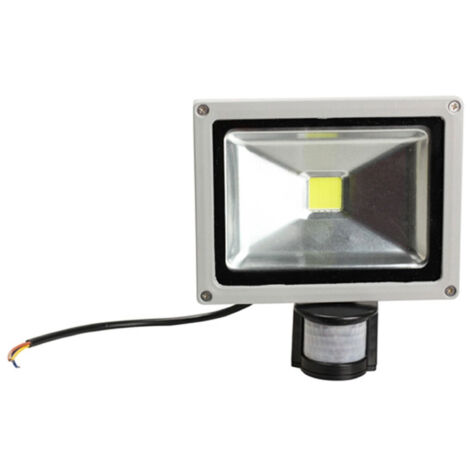 TRADE SHOP - Faro Da 20w Con Sensore Di Movimento Faretto A Led Luce Bianca 220v -