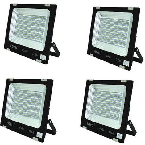 FARO LED SMD SLIM FARETTO SPOT ALTA LUMINOSITA' LAMPADA DA 50W A 600W WATT IP66