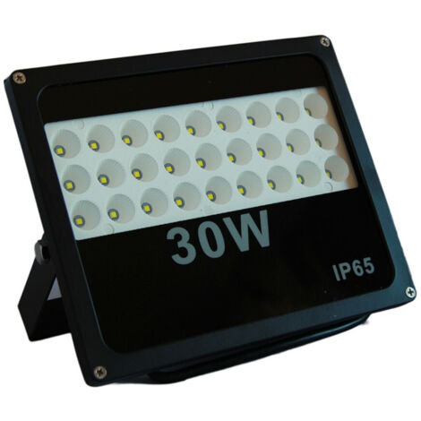 TRADE SHOP - Faro Proiettore Led Per Esterno A Aperto 10 30 50w Slim Spot Luce A Led Smd Ip65 - 30 Watt