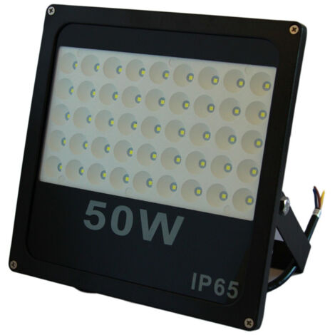 TRADE SHOP - Faro Proiettore Led Per Esterno A Aperto 10 30 50w Slim Spot Luce A Led Smd Ip65 - 50 Watt