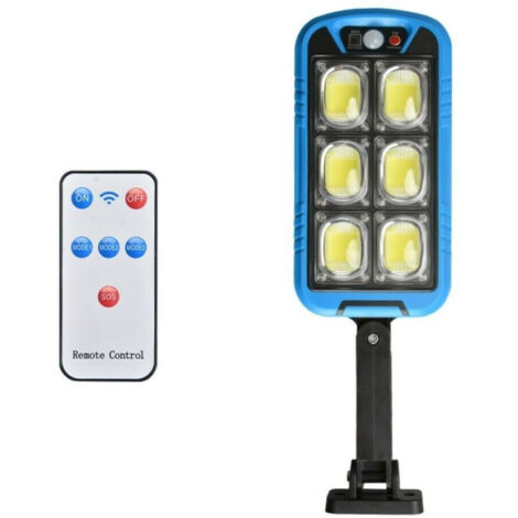 Trade Shop - Farola Panel Solar Fotovoltaico Sensor 150 Led Cob Ta140 -
