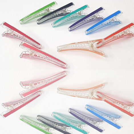 Trade Shop - FERMAGLIO FERMAGLI PINZA COLORATO 9CM FERMA CAPELLELLELLELLI FERMACAPELLI -
