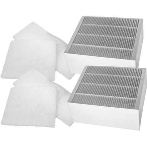 Trade-Shop Filter-Set kompatibel mit Vallox ValloPlus 270 MV/SC/SE Lüfter ersetzt 2505 (Filterpaket Nr. 27) - 6in1 (2x Feinfilter, 4x Grobfilter)