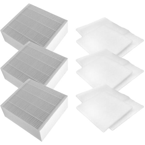 Trade-Shop Filter-Set kompatibel mit Vallox ValloPlus 350 MV, 350 SC, 350 SE Lüftungsgerät - 9in1 (3x Pollenfilter, 3x Zuluftfilter, 3x Abluftfilter)