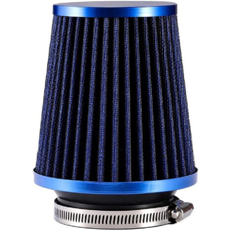 TRADE SHOP - Filtro Aria Fredda Universale Tondo Cono Alto Lavabile 76mm/3inch Accessori Auto -