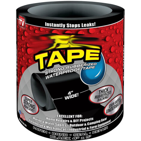 TRADE SHOP TRAESIO Trade Shop - FLEXTAPE FLEX TAPE SOFORTIGES REPARATURBAND FÜR WASSERLECKS -