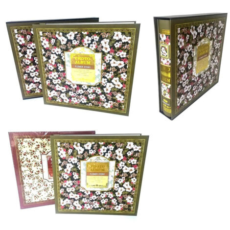 Trade Shop - Fotoalbum-Box, 31 x 34 x 5,5 cm, Erinnerungsfoto-Hülle, 20 Blatt -