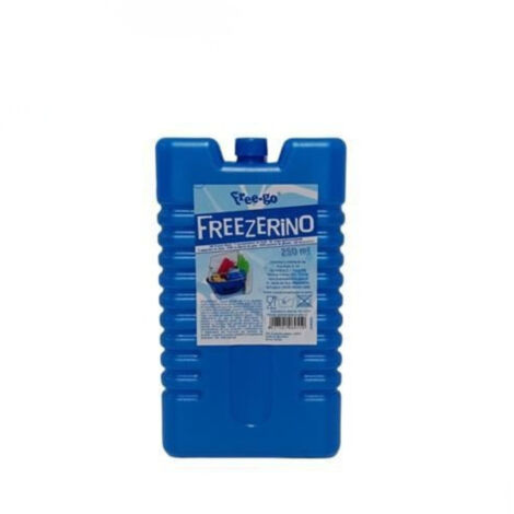 TRADE SHOP - Freezerino Ghiaccio Sintetico 250 Ml Mattonella Refrigerante Per Frigo E Borsa Termica -