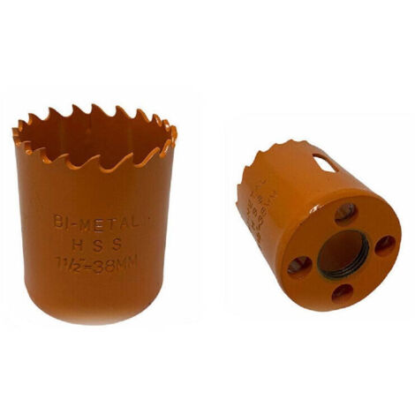 TRADE SHOP - Fresa A Tazza Per Forare Legno Metallo Punta Sega Per Trapano 1.5" 38 Mm -