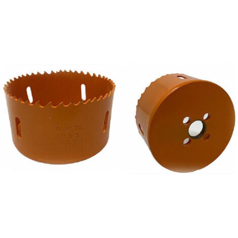 TRADE SHOP - Fresa A Tazza Per Forare Legno Metallo Punta Sega Per Trapano 3.10" 79 Mm -
