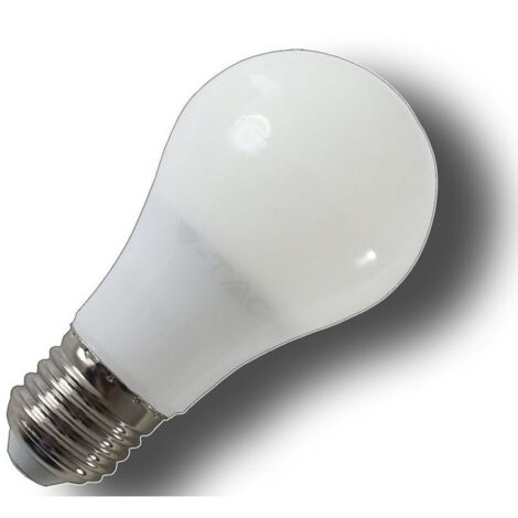 Trade Shop - Frosted Drop LED-Glühbirne E27-Sockel, warm-kaltweißes Licht V-Tac -