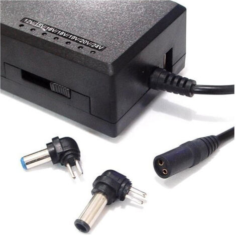 Trade Shop - Fuente De Alimentación Del Transformador Universal Para Computadora Portátil Pc 96 120w -