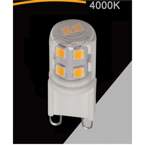 Trade Shop - G9 LED-Röhrenlampe, 2,5 W, 280 lm, Lichtfarbe: 3000 K, 4000 K, 6500 K, SPARAC-G9-2.5W-CE1 -