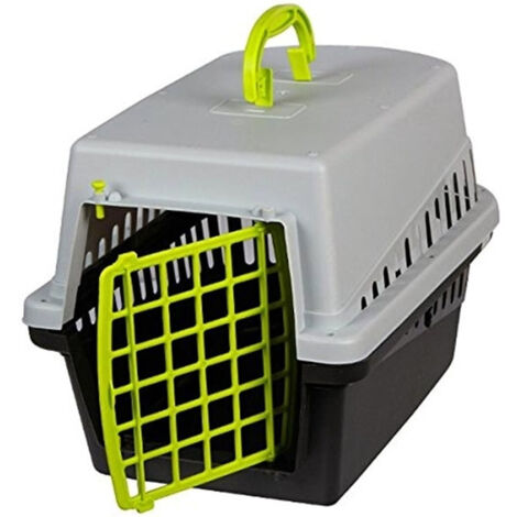 Trade Shop - GABBIA TRANSPORT CUCCIA FÜR ANIMALEN NACH TRANSPORT 50X33X32 CM IN VARI COLOURS -