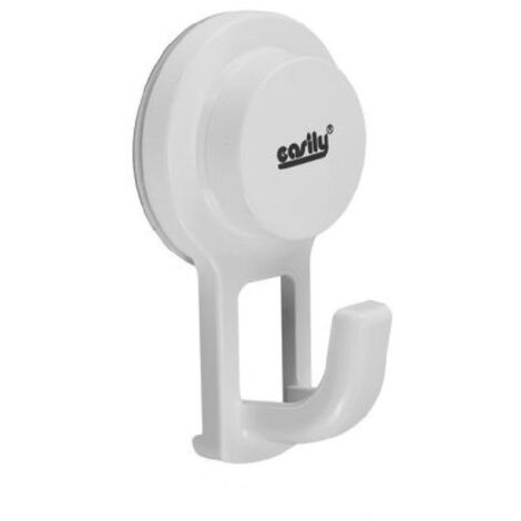 Trade Shop - Gancho De Pared Con Ventosa Hogar Cocina Baño Percha 11x6cm 59540 -